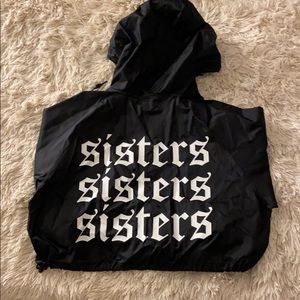 James Charles SISTERS x-small windbreaker